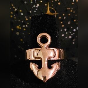 Bronze Milor Italy Anchor Ring-Size 9